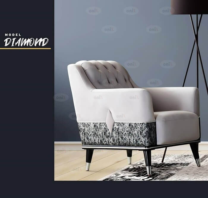 مبل هشت نفره دیاموند